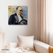 Cumhuriyetin Işığı Kanvas Tablo Modern Duvar Tablosu Ev Dekoru Ev Hediyesi