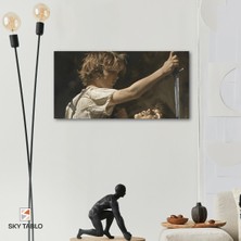 Bıçağın Ucunda Kanvas Tablo Modern Duvar Tablosu Ev Dekoru Ev Hediyesi