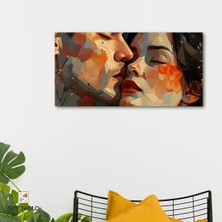 Kalp Atışında Buluşmak Kanvas Tablo Modern Duvar Tablosu Ev Dekoru Ev Hediyesi