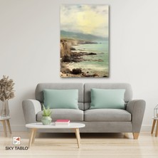 Denizin Fısıltısı Kanvas Tablo Modern Duvar Tablosu Ev Dekoru Ev Hediyesi