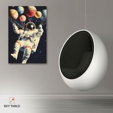 Gezegen Balonları Kanvas Tablo Modern Duvar Tablosu Ev Dekoru Ev Hediyesi