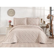 Çapa Home Şönil Yatak Örtüsü / Çeyizlik / Günlük Kullanıma Uygun/ 3 Parça Yatak Örtüsü Isabel