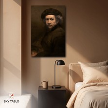 Rembrandt Portresi Kanvas Tablo Modern Duvar Tablosu Ev Dekoru Ev Hediyesi