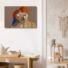 Yansıyan Zihinler Kanvas Tablo Modern Duvar Tablosu Ev Dekoru Ev Hediyesi