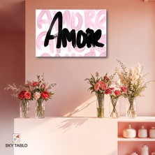 Romantik Fısıltılar Kanvas Tablo Modern Duvar Tablosu Ev Dekoru Ev Hediyesi