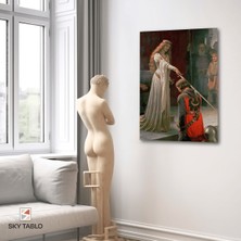 Şövalyeye Son Dokunuş Kanvas Tablo Modern Duvar Tablosu Ev Dekoru Ev Hediyesi