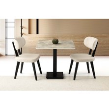 Yuvaset Home Mobilgen (Sadece Masa) Rampla Kare Döküm Ayak Santo HG Masa