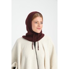 T-Crazy Knitwear Ince Dokuma Balaclava Fitilli Triko Örgü Kapüşonlu Bere, Tesettür Bere, Triko Başlık, Balaklava