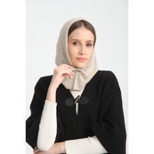 T-Crazy Knitwear Ince Dokuma Balaclava Fitilli Triko Örgü Kapüşonlu Bere, Tesettür Bere, Triko Başlık, Balaklava