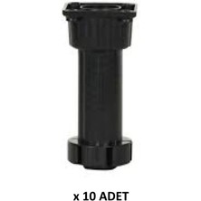 Kenzlife Mobilya Dolap Kanepe Ayağı Ayarlı Ayak Siyah Plastik 10 Adet