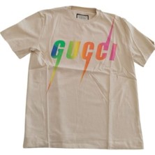 Gucci Göğüs Baskılı T-Shirt