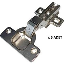 Kenzlife Deve Boynu Menteşe Çelik 06 Adet Mobilya Kapakları Için