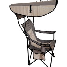 Gölgelikli Tenteli Katlanır Kamp Sandalyesi