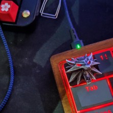 Byr Witcher 3 Keycap Kurt Siyah 5210380 3D