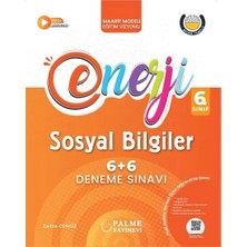 Palme 6.sınıf Enerji 6+6 Sosyal Bilgiler Deneme Sınavı Yeni