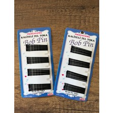 Gülümse Gel Çocuk Siyah Tel Toka 2 Kart (2 Kartta 64 adet tel toka vardır) Okul Tokası Tokaları