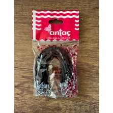 Gülümse Gel Çocuk 10 Adet Siyah Kancalı Çengelli Toka Okul Tokası Tokaları