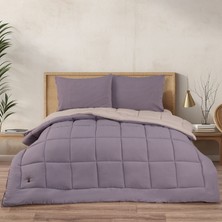 Schafer Home Softy Comfort Yorgan Seti 4 Parça-Bej/mor