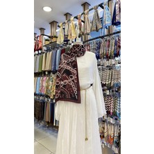 Etnik Zincir Desenli Şal