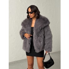 Kadın Suni Kürklü Ceket