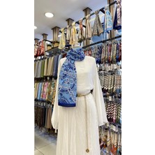 Etnik Zincir Desenli Şal