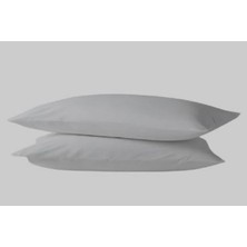 Yastık Mitili 2 Adet Beyaz Fermarlı (48X67) Kaliteli Dayanıklı Güzel Şık