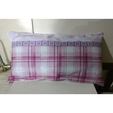 Yastıkkılıfı 2 Adet Pembe Bordo Lila Krem (48X65)KALITELI Kullanışlı Şık Güzel