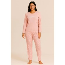 Pemilo Kadın 20645 Uzun Kol Milan Pijama Takımı