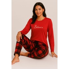 Pemilo Kadın Uzun Kol 20362 Milan Pijama Takımı