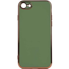iPhone 8 Kılıf Mnc Bark Kapak-Yeşil