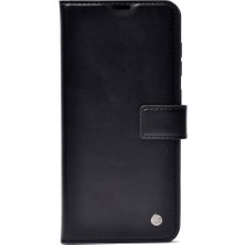 Xiaomi Poco X6 Pro Kılıf Mnc Kar Deluxe Kapaklı Kılıf-Siyah