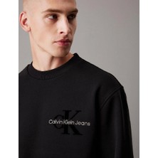 Calvin Klein Jeans Erkek Monolog Sweatshirt