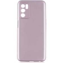 Oppo A16 Kılıf Mnc Premier Silikon Kapak-Rose Gold