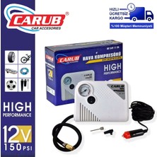 Carub Hava Kompresörü Yassı Tip 12V 150PSI