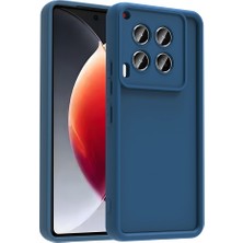 Tecno Camon 30 Kılıf Kamera Korumalı Mnc Ananas Kapak - Koyu Yeşil