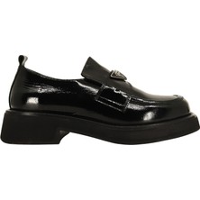 Albini 26100553R Rugan Deri Kadın Loafer Ayakkabı