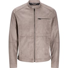 Jack & Jones 12264806 Deri Ceket