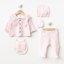 Ürünya KIZ BEBEK 0-6 AY 5 Lİ SET -PEMBE