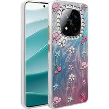 Newface Xiaomi Redmi Note 14 Pro 4g Kılıf Blade Aynalı Desenli Kapak - Desen 4 Dpmah