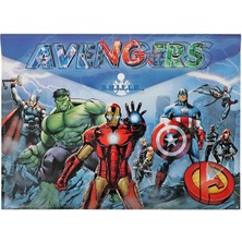 Cg Kids Marvel Avengers A4 Baskılı Çıtçıtlı Dosya Ister 1 Adet Ister 2 Adet Ister 4 Adet Isterse Karışık Desenler
