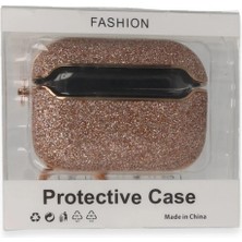 Airpods Pro (1.nesil) Spell Simli Kılıf - Rose Gold