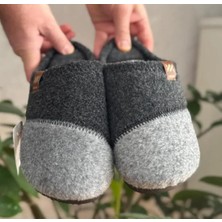 Erkek Havlu Keçe Kumaş Kışlık Erkek Ev Terliği Çeyiz Bohça Seti Rahat Esnek