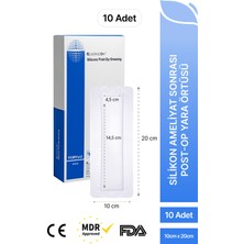 Post-Op Ameliyat Sonrası Dikiş,yara ve Kesiler Için-Steril,sugeçirmez,hassas Cilt Dostu Medikal Örtü