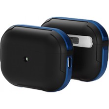 Airpods Pro 2 (2.nesil) Mo-A8 Armor Kılıf - Lacivert