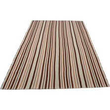 Yeni El Dokuma Otantik Sade 6m2 Kağızman Yörük Yün Kilim 6386