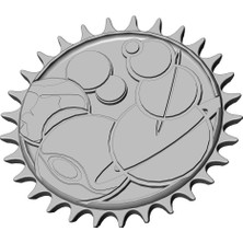 Yeni Güneş Sistemi Coaster (Sadece Plastik Aparattır!!!)