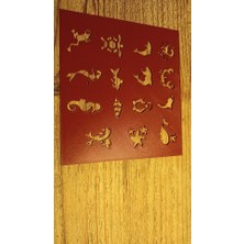 Yeni Deniz Yaratıkları Şablon Çizim Şablonu (Sadece Plastik Aparattır!!!)