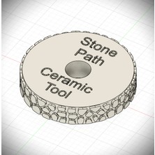 Yeni Taş Yol Seramik Silindir Aracı (Sadece Plastik Aparattır!!!)