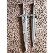 Yeni Skyrim Steel Hançer Kılıf (Sadece Plastik Aparattır!!!)