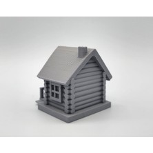 Yeni Log Kabin Minyatür (Sadece Plastik Aparattır!!!)